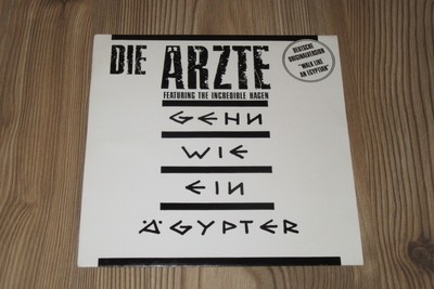 Die Arzte Gehn Wie Ein Agypter Promo Vinyl Ebay