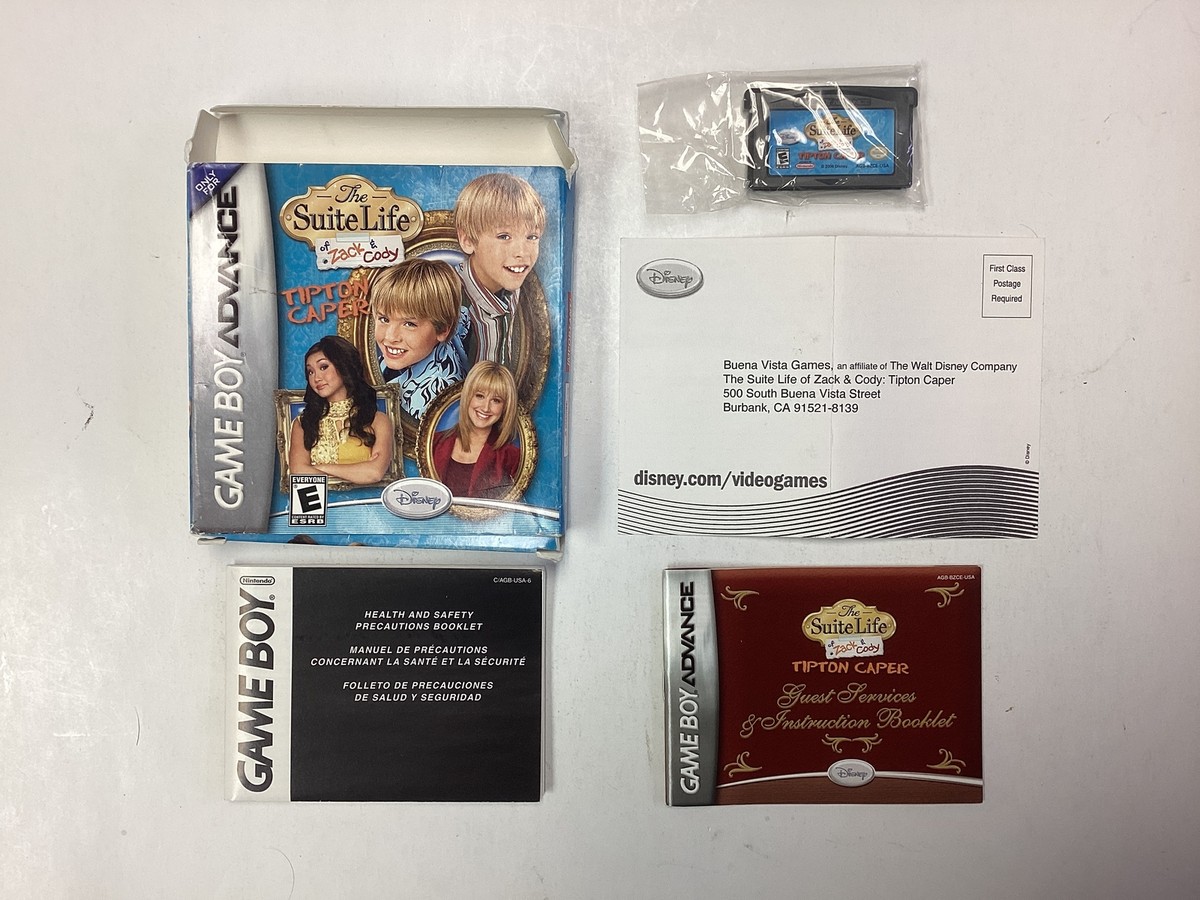 The Suite Life of Zack & Cody Tipton Caper- Gameboy Advance