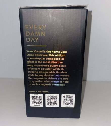 Everyday Dose Vessel Airtight Glass Container New NIB - Picture 3 of 4