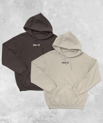 フランクオーシャンblondジップパーカー Frank Ocean BLOND Album Hoodie, Blond Inspired, Gift Hoodie for