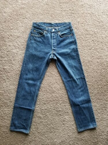 Vintage Levis 501xx Blue Jeans 30x34 - image 1