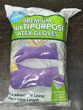 Clean Ones Premium Dishwashing Multipurpose Gloves Non Slip Grip 9 Pairs Small