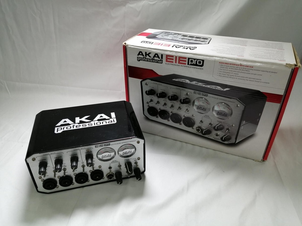 【ビートメーカー御用達】Akai EIE Pro オーディオインターフェース ビートメーカー御用達】Akai EIE Pro オーディオインターフェース