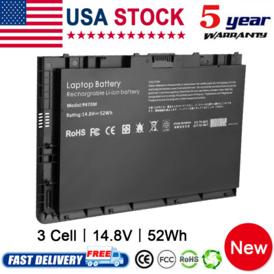 BT04XL For HP EliteBook Folio 9470m 9480m Laptop Battery 687945-001 682962-001 C