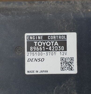 Toyota AVENSIS Camry Rav4 2.0 Petrol VVTi 89661-42d30 DENSO Toyota AVENSIS Camry Rav4 2.0 Petrol VVTi 89661-42d30 DENSO