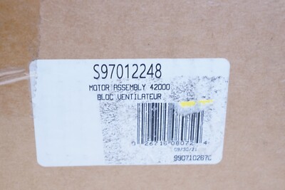 Genuine OEM Broan Nutone S97012248 Range Hood Fan & Motor Assembly
