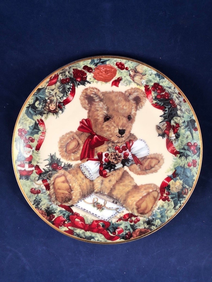 TEDDY'S FIRST CHRISTMAS Limited Franklin Mint Heirloom Sarah