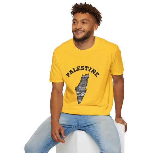 Palestine Softstyle T-Shirt, Comfortable Unisex Tee for Proud Heritage, Gift for - Picture 16 of 62