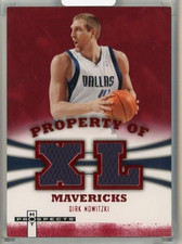 2007-08 Fleer Hot Prospects Dirk Nowitzki Hot Materials Red #DN【10/25】