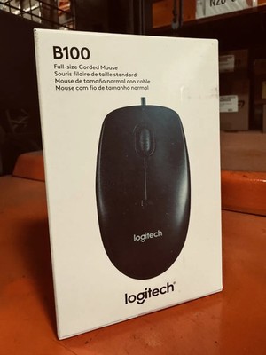 Logitech B100 USB Standard Mouse- 910-001439
