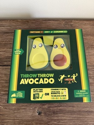 Exploding Kittens Throw Throw Avocado Party Game 2-6 Players Ages 8-11