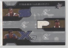 2007 SPx Winning Materials Triple Gilbert Arenas Caron Butler Antawn Jamison qc1