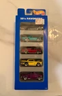 Vintage 1995 Hot Wheels 50's Favorites 5 Car Gift Pack - Mattel 1995 Sealed Set
