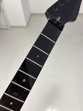 manche guitare électrique érable noir Frets Floyd Rose Nut 22Frets acier inoxydable
