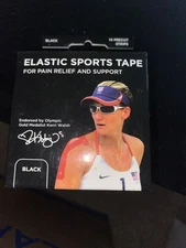 KT tape elastic sports tape Black