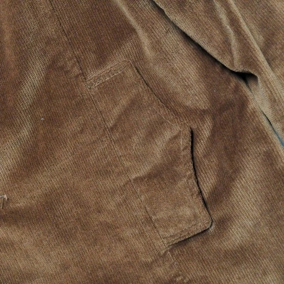 Vintage 70s Towncraft Pennys Brown Corduroy Blazer Sport Coat Jacket Sz L - Image 3 of 4