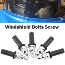 5Pcs Windshield Well Nut Bolt Screws Kit For Harley Davidson Touring Road Glide
