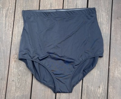 Elomi Womens Plus Size 22 Black Swim Bottom NWT