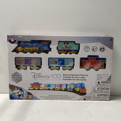Disney Train Set Mickey Mouse Disney100 Train Collectible