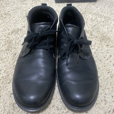 ECCO Turn GTX Nubuck Leather Men's Boots, Size US 11, EU 45,Black, Goretex