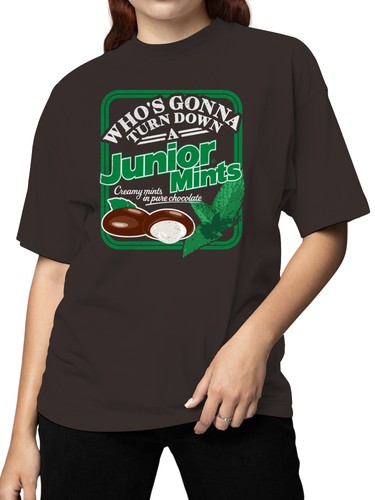 Officially Licensed Junior Mints Who's Gonna Turn Down Women's T-shirt - Picture 2 of 6