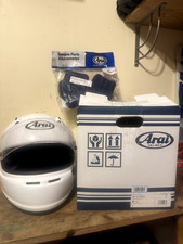 Arai SK-6 White Helmet Size L BRAND NEW