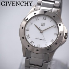 GIVENCHY Herrenuhr Silber Weiß Schlicht Givenchy,17662