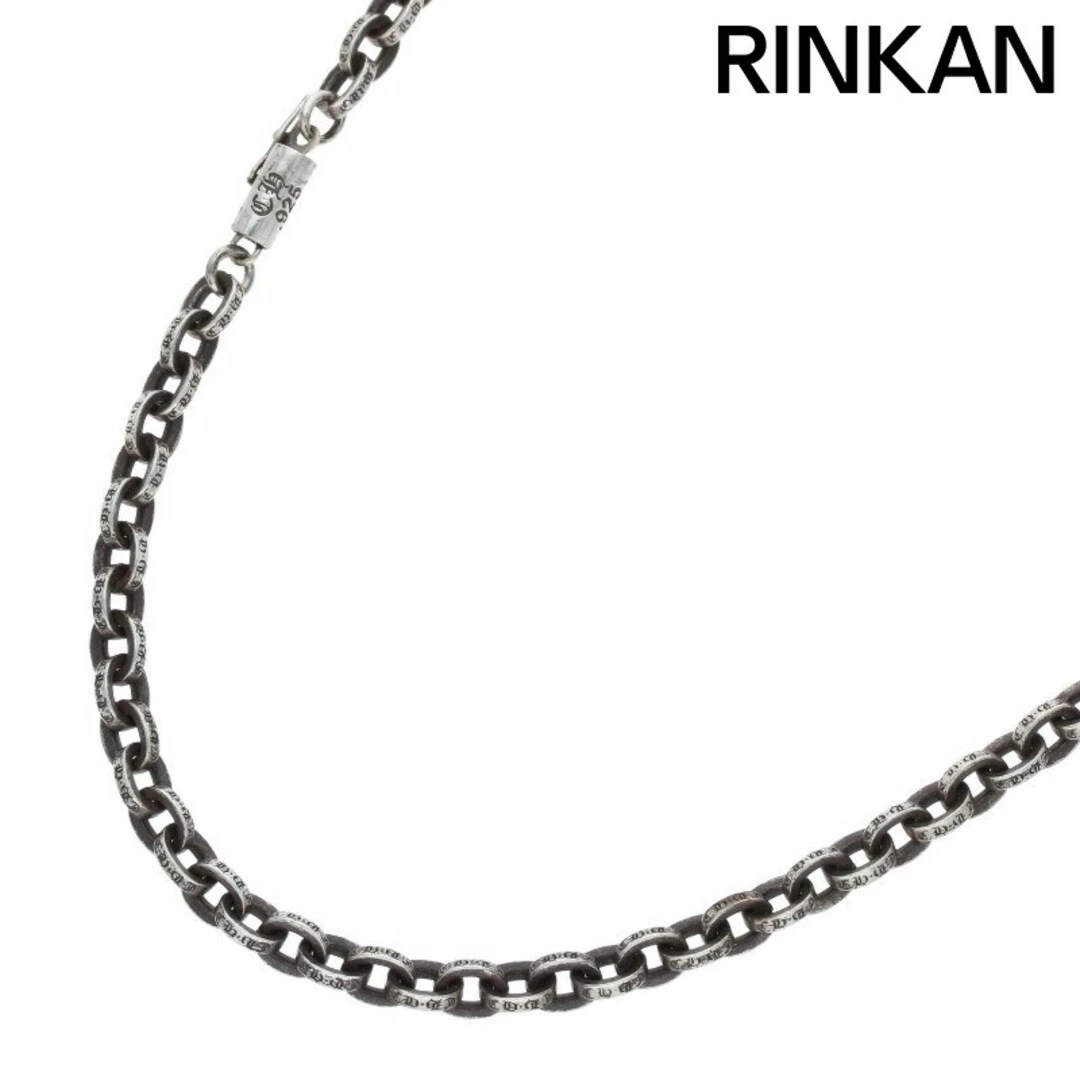 CHROME HEARTS Collana uomo argento 20 20 pollici cuori cromati CATENA CARTA usata 1bff7a00bfe65b240