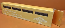 New OEM Allen Tel Products AT66-PNL-24 CAT6 Patch Panel 1 E/W Wire Management