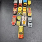 Lot Of 13 Vintage Matchbox Mattel Trucks Vans Diecast & Plastic