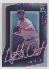 2021 Panini Donruss Optic Lights Out Holo Prizm Lucas Giolito #LO8 f7j