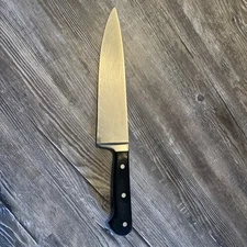 Ed Wusthof Dreizackwerk 4582 Vtg Carbon Steel Chef's Knife