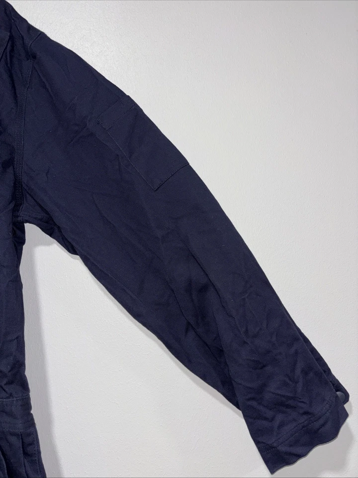 Mono de sarga tradicional resistente al fuego Carhartt para hombre azul marino oscuro talla 46 regular Foto 4 de 4