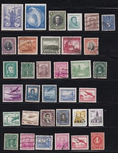 Chili Used Stamps Lot of 34 - Chili1