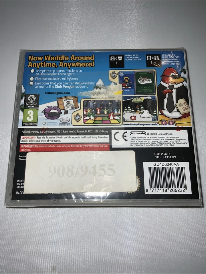 Club Penguin Elite Penguin Force Nintendo DS UK Sealed - Image 2 of 2