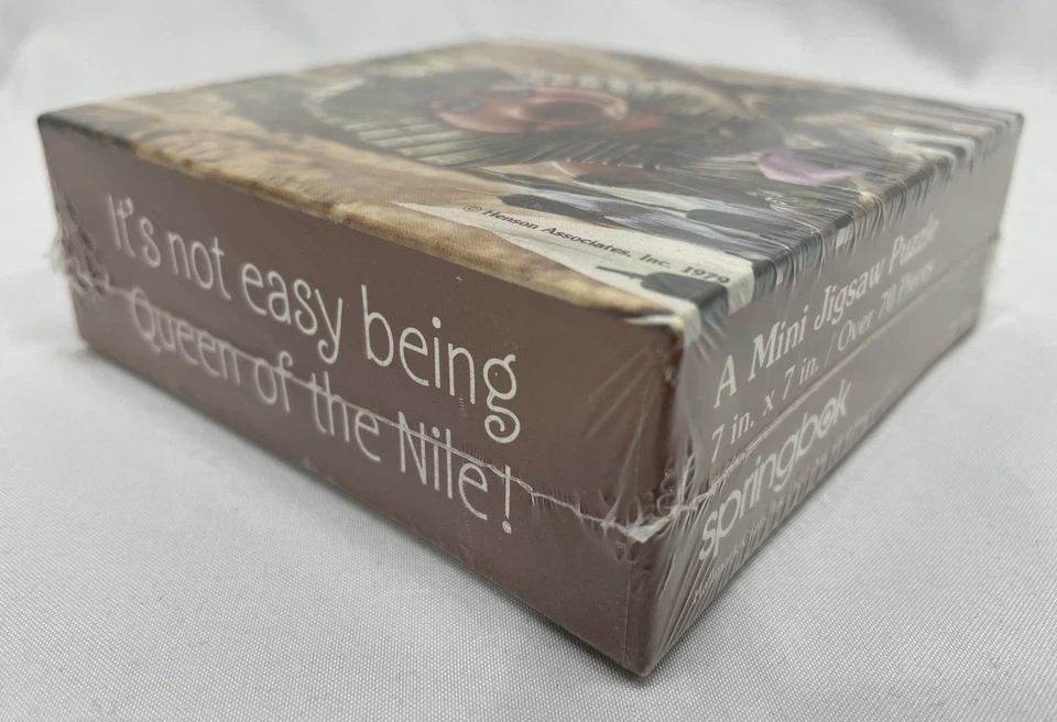 The Muppet’s Miss Piggy SPRINGBOK PUZZLE Cleopatra Queen Of The Nile NEW SEALED! - Image 4 of 4