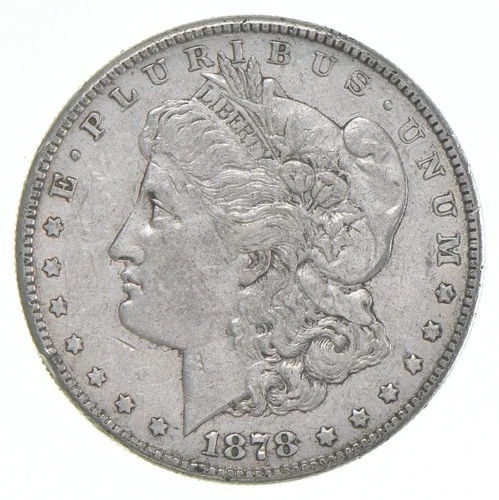 XF 1878-S Morgan Silver Dollar (1 coin) *6936