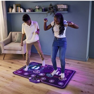 Digitale Doppel Tanzmatte Interaktive Musik Spiel Matte Neu