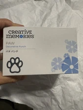 Creative Memories Paw Print Decorative Punch NIB Dog Puppy NLA RARE