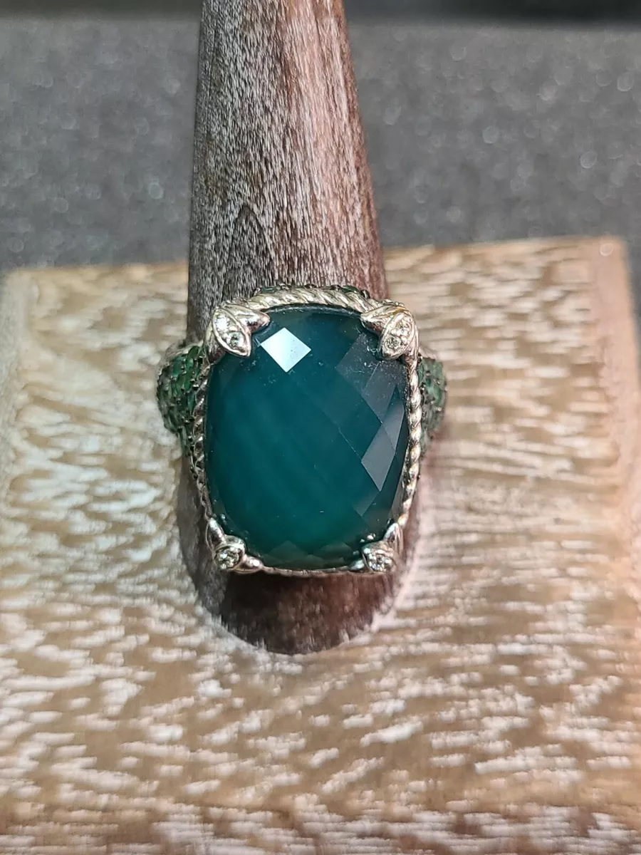 Judith ripka emerald best sale ring