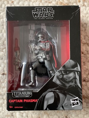 Star Wars Actionfigur Black Series #06 - Captain Phasma Titanium (2017)