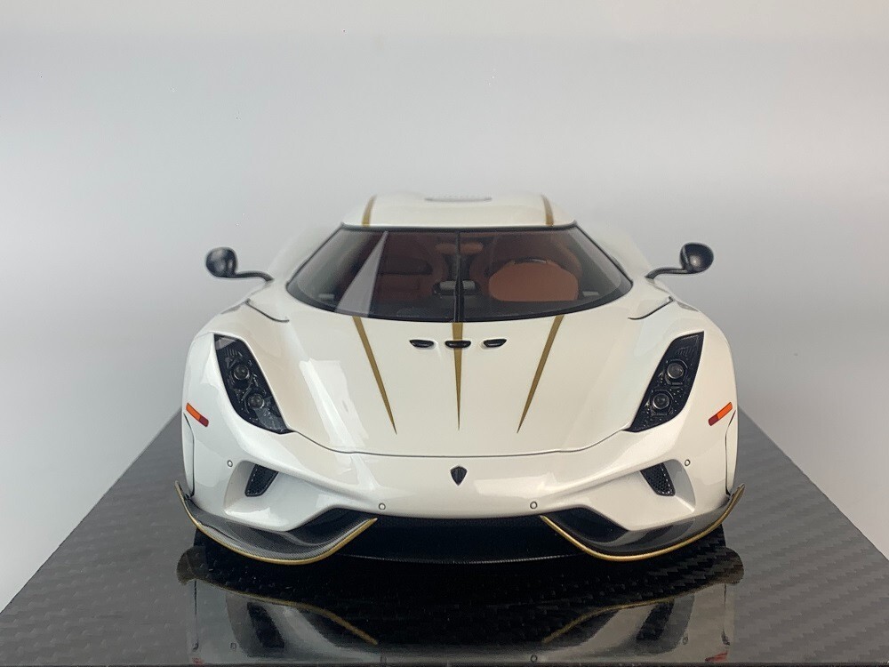 FRONTIART KOENIGSEGG JESKO Crystal White 1/18. F114-29 EUR 559,00 - FR