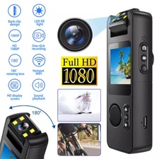 HD Mini Camera WiFi Portable Video Recorder Police Body Worn Camera Night Vision