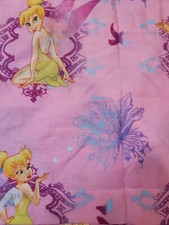 Disney Fairies Tinkerbell Window Valance 84" x 17" Excellent Used Condition 
