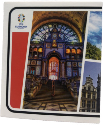 Topps EM 2024 BEL P1 Landmark #1/2 Wahrzeichen EURO 2024 Sehenswürdigkeit