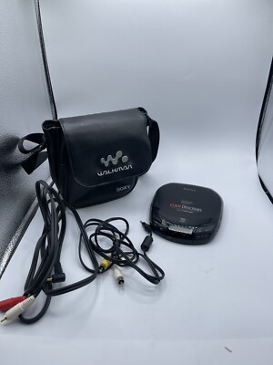 Sony Car Discman ESP Digital Mega Bass D-840K Black Portable Compact CD Player