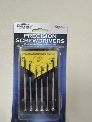 ToolShed Hardware Precision Screwdrivers 6pc