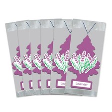 Little Trees Car Air Freshener 6-Pack Lavender 