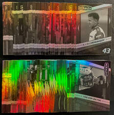 2010 Press Pass Stealth Complete Black and White 90 Card NASCAR Racing Set Rare!