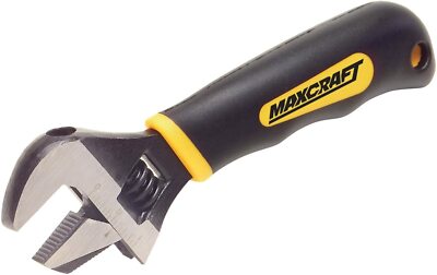 Maxcraft 60702 8-Inch 2-in-1 Adjustable Wrench/Pipe Wrench